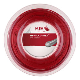 Cordages De Tennis MSV Focus-HEX 200m rot